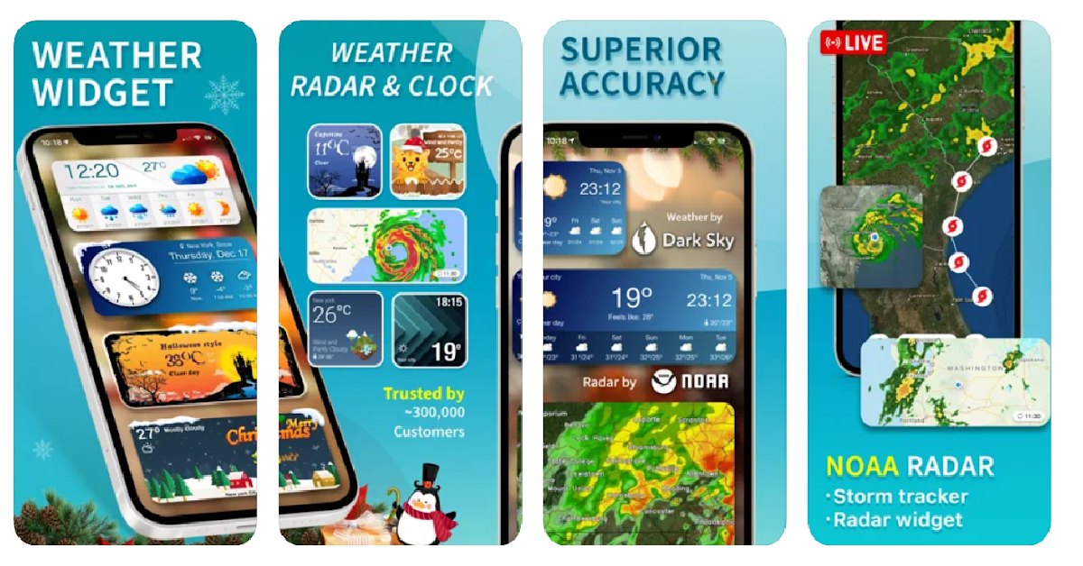 7 Top weather widget apps for iPhone