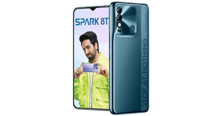 Tecno Spark 8T with 50-megapixel triple rear cameras launched in India