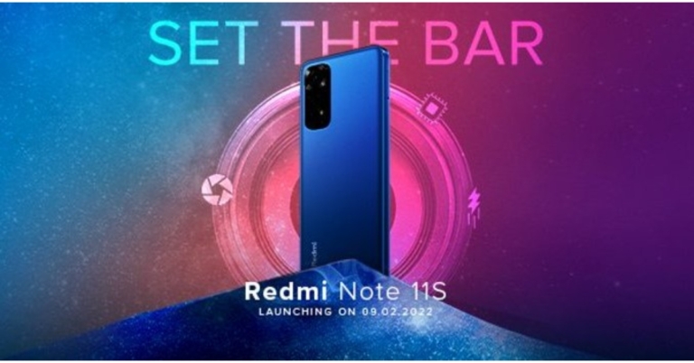 Redmi Note 11S India launch announced to take place on February 9