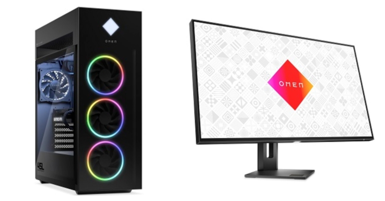 HP introduced new OMEN 45L Desktop and OMEN 27u 4K monitor at CES 2022