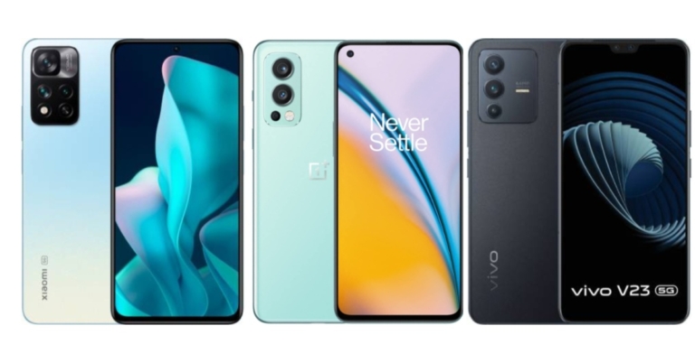 Comparison: Xiaomi 11i HyperCharge Vs OnePlus Nord 2 Vs Vivo V23