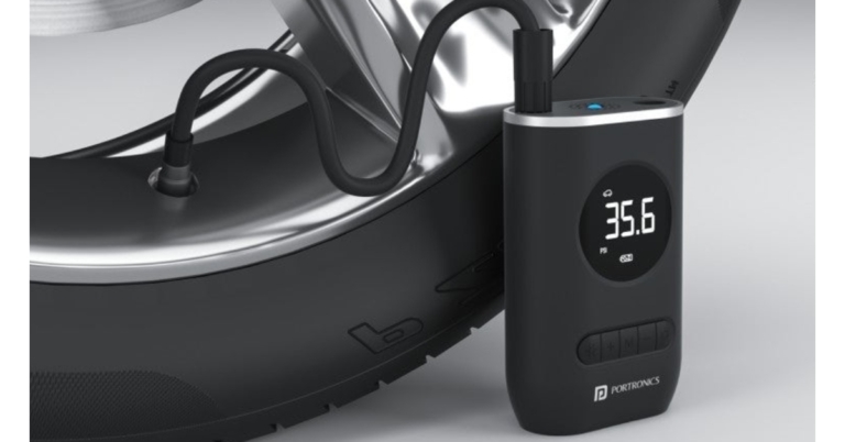 Portronics Vayu Tyre Inflator launched in India at Rs 2,899