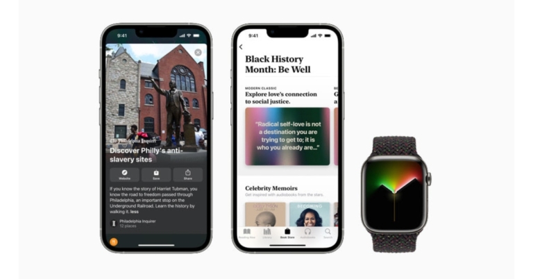 Apple is celebrating Black History Month by highlighting Black Voices across its product portfolio