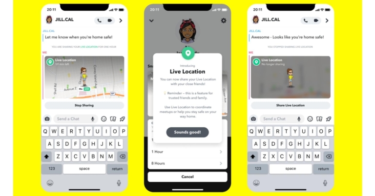 Snapchat Live Location Sharing is now available to let users inform their friends about their current location: Here is how