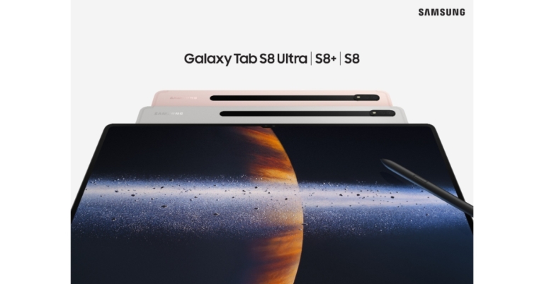 Samsung announced Galaxy Tab S8, Galaxy Tab S8+, and Galaxy Tab S8 Ultra