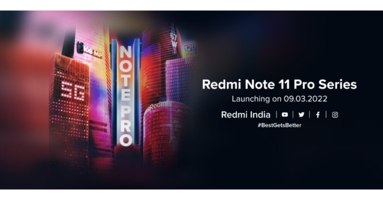 Redmi Note 11 Pro series along with Redmi Watch 2 Lite launching in India today