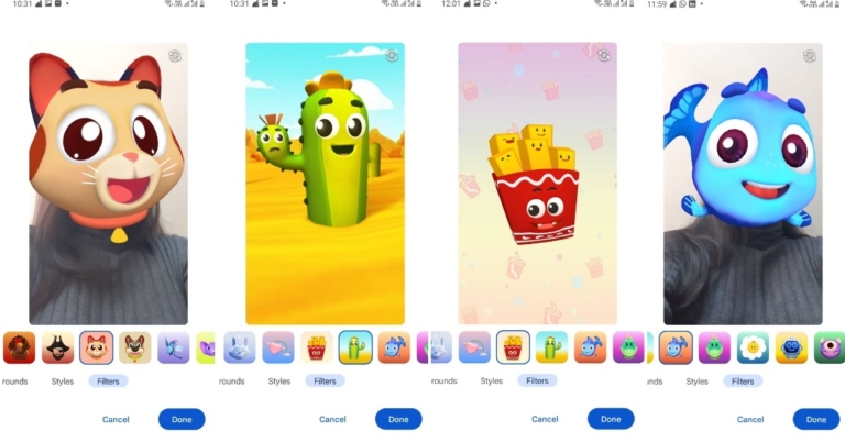How to Use Face Filters on Google Meet Video Call
