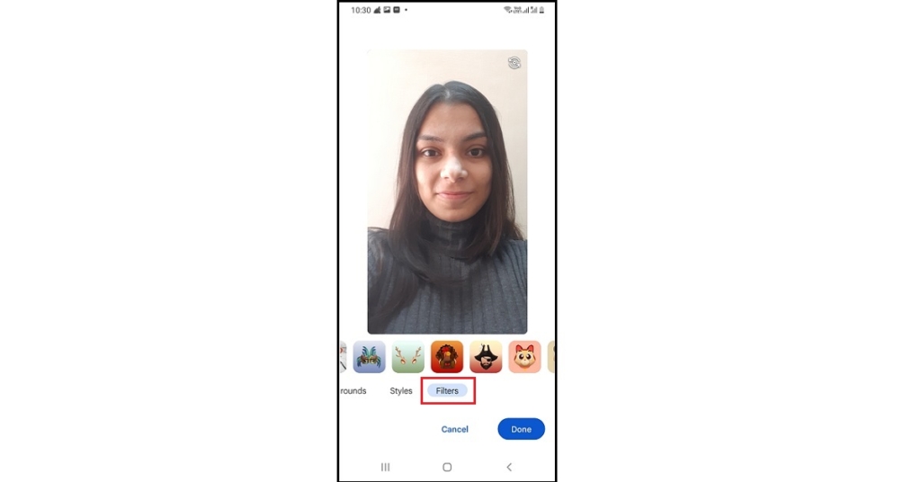 How to Use Face Filters on Google Meet Video Call