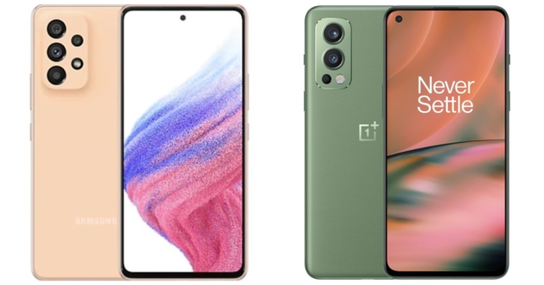 Comparison: Samsung Galaxy A53 5G Vs OnePlus Nord 2 5G