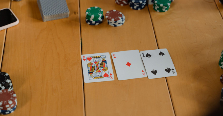 Poker-gambling