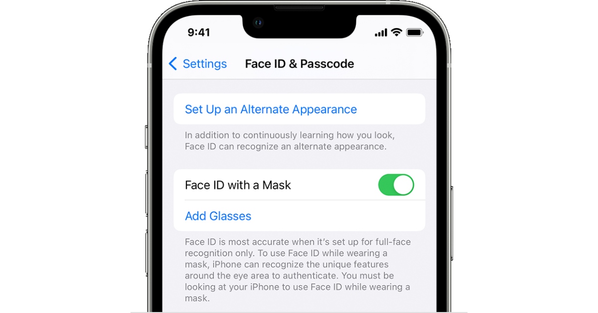 How to use Face ID to unlock iPhone while wearing a mask? A complete