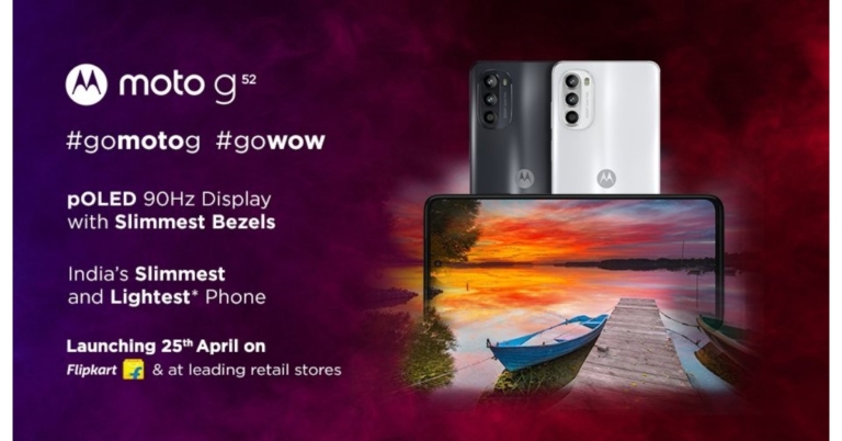 Launching today: Moto G52 is all set to make its debut in India today