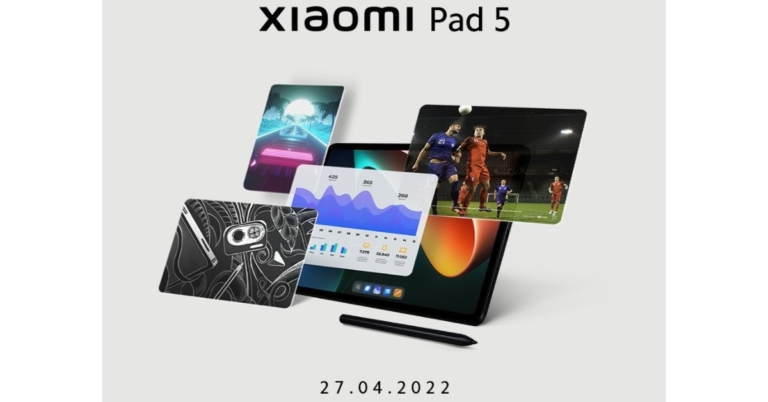 Xiaomi Pad 5 to launch in India alongside Xiaomi 12 Pro 5G on April 27