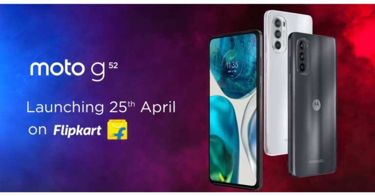 Moto G52 launching in India on April 25, gets listed on Flipkart