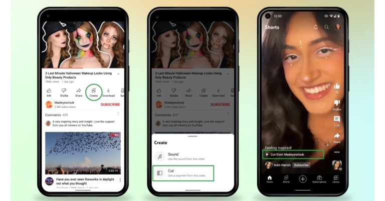 Creators Can Now Remix YouTube Videos, YouTube Shorts Expands to Web and Tablets as well