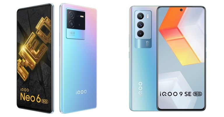 Smartphone Comparison: iQoo Neo 6 vs iQoo 9 SE