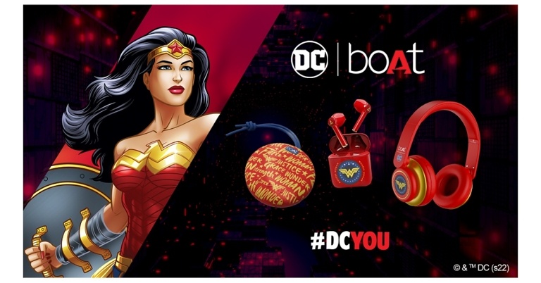 boAt announced New Super Hero Themed Audio Devices for India in collaboration with Warner Bros. Consumer Products and DC.