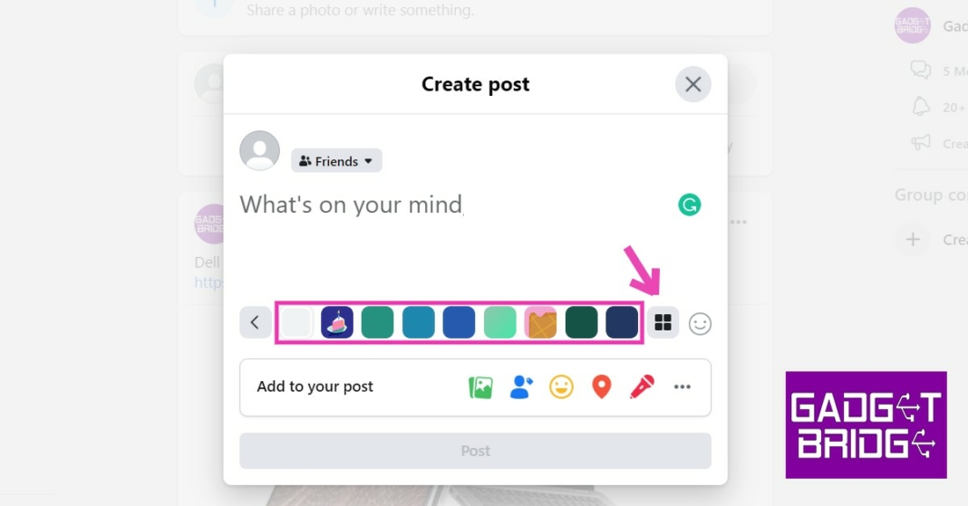Top 3 ways How to Add Custom Backgrounds to a Facebook Post?