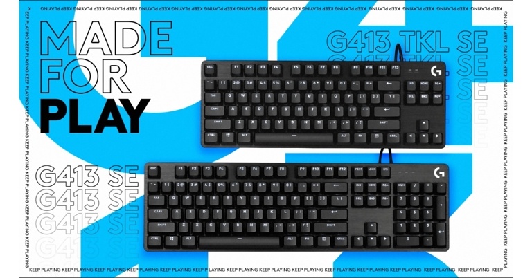 Logitech G413 SE and Logitech G413 TKL SE Mechanical Gaming Keyboards launched in India