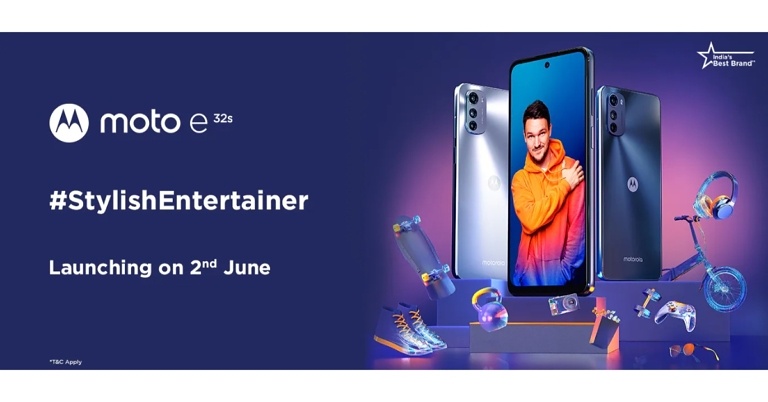Moto E32s With 5,000mAh Battery confirmed to launch in India on June 2
