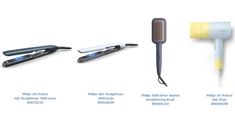 New lineup of hairstyling tools by Philips launched in India, includes new straightener, dryer and brush