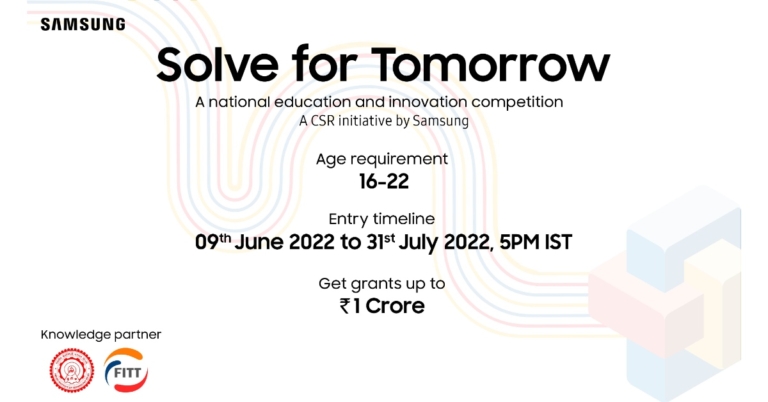 Samsung Is Calling For Youth To Apply For The Solve For Tomorrow Innovation Competition