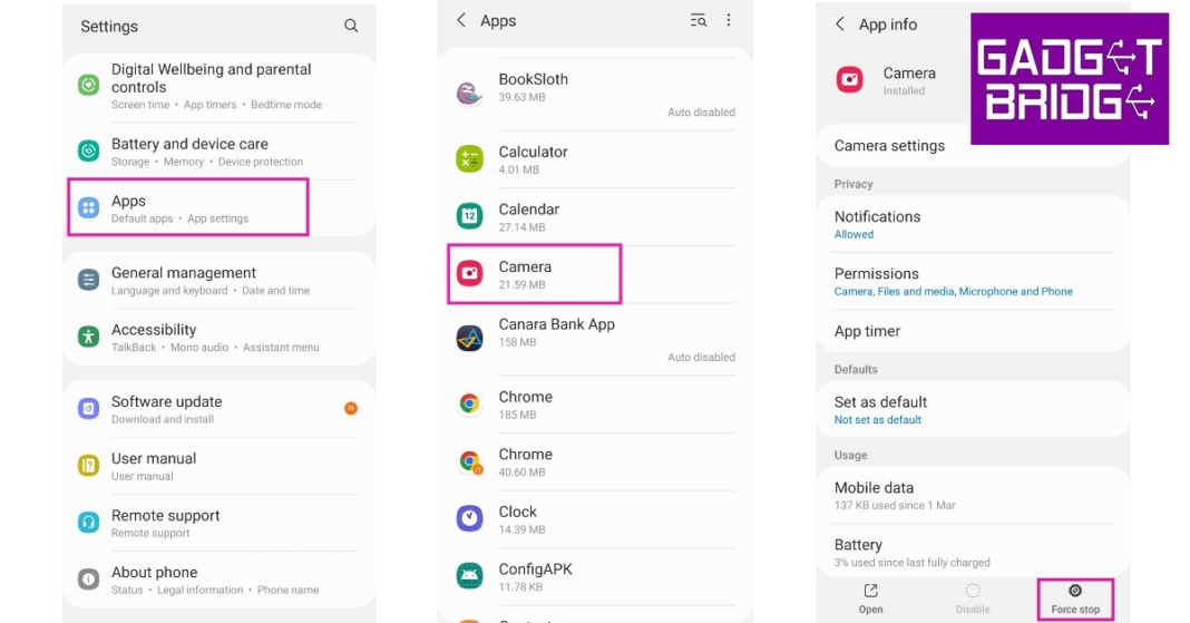 13 Simple Ways to Fix Camera App Crashing or Not Working on Android