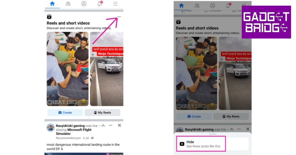 5 Best Ways to Remove or Disable Reels Videos in Facebook App