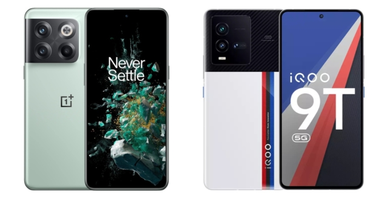 Smartphone comparison: OnePlus 10T 5G Vs iQOO 9T 5G