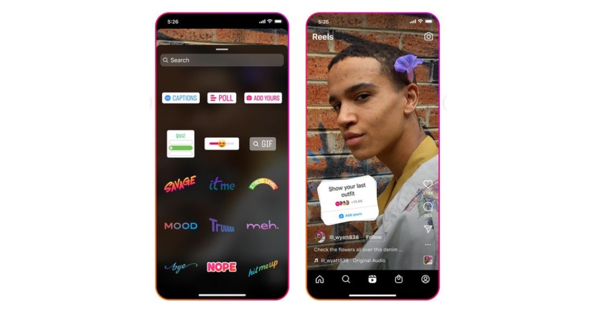 Here’s how to use the Add Yours sticker