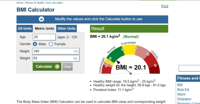 How to Calculate your BMI (Body Mass Index)? 3 Simple Ways