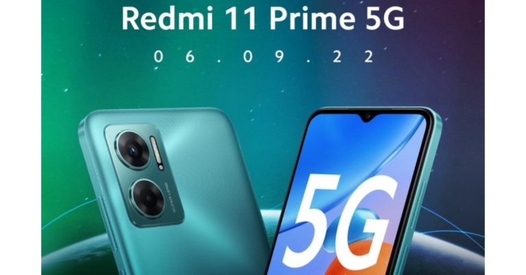 Redmi 11 Prime 5G India launch confirmed for September 6