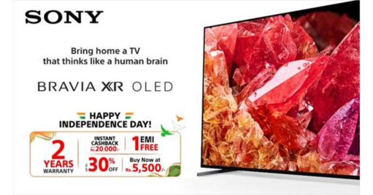 For Independence Day, Sony India has announced attractive offers on its televisions, personal audio and home audio products