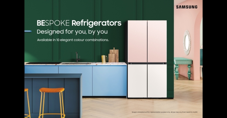 Samsung BESPOKE 4-Door Flex French Door Refrigerator with Customizable Colour Combinations launched in India