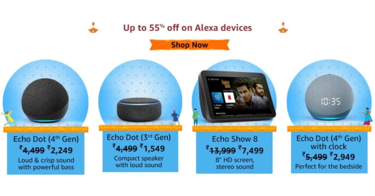 Amazon devices deals and offers you can look out for during the Great Indian Festival Sale