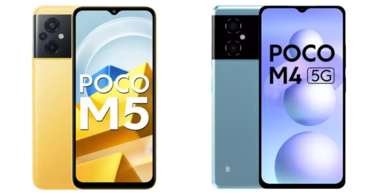 Smartphone Comparison: Poco M5 Vs Poco M4 5G