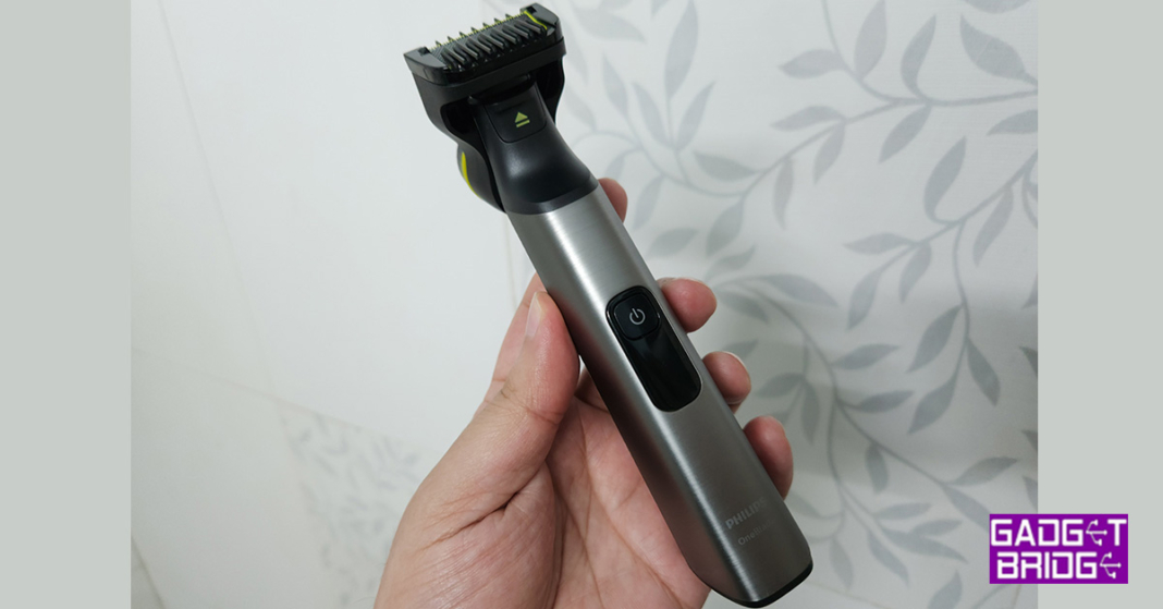 Philips OneBlade Pro QP6550 electric shaver review All in one for men