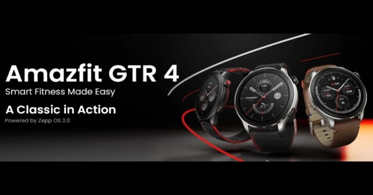 Amazfit GTR 4 with GPS navigation launched in India