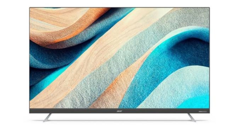 Acer S-series and Acer H-series of premium television with bezel-less design sale begins today