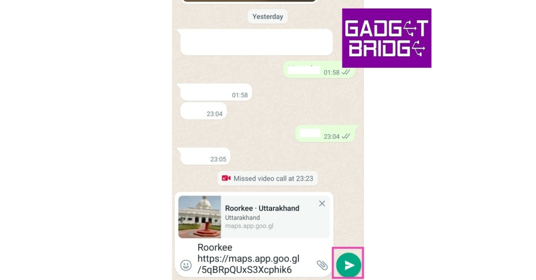 Simple ways to share any Google Maps location on WhatsApp