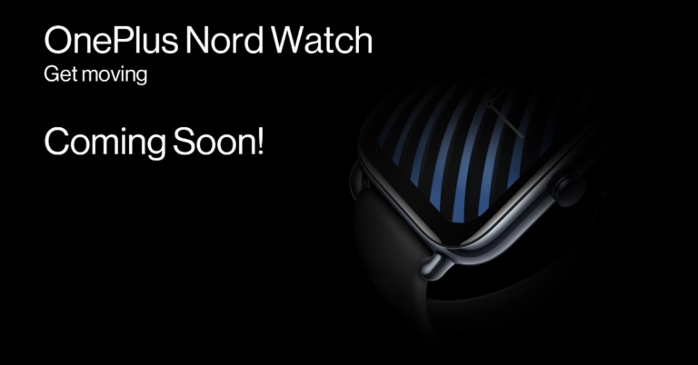 OnePlus Nord Watch arriving in India soon, the company confirmed