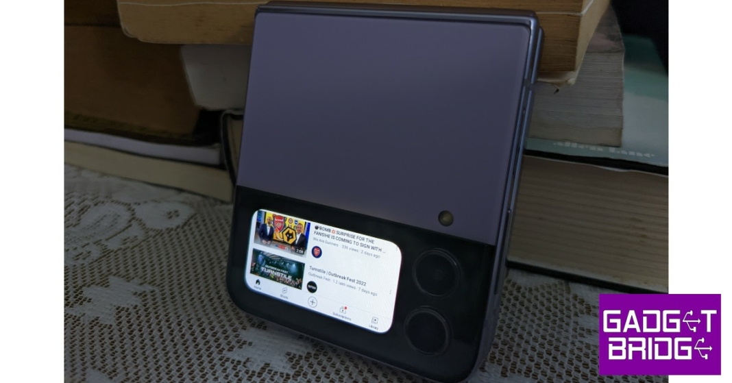 How to get the most out of Samsung Galaxy Z Flip 4’s cover screen