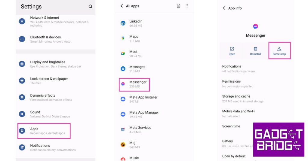 Top 7 simple methods to fix ‘Facebook Messenger Keeps Crashing’