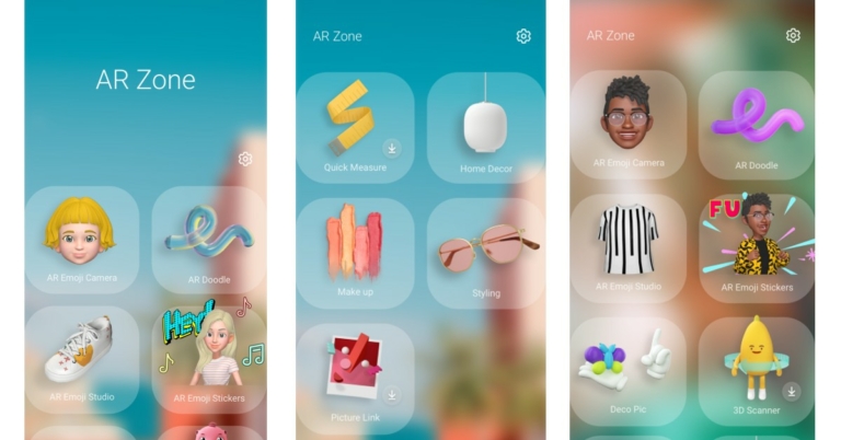 What is the AR Zone app on Samsung phones and how to use it?