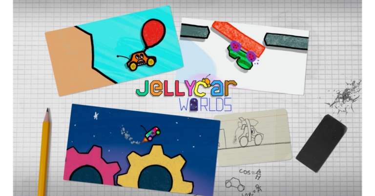 JellyCar Worlds makes its Apple Arcade debut