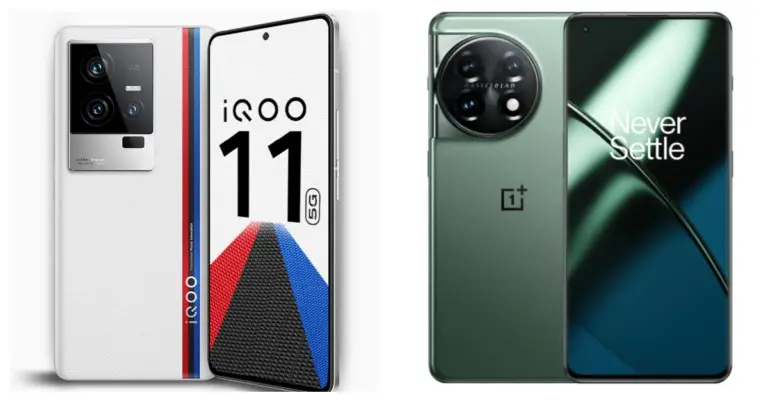 Compared: iQoo 11 Vs OnePlus 11