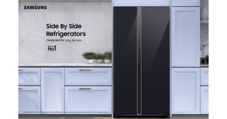 Samsung Introduces brand new 2023 Side-by-Side Refrigerator Range in India