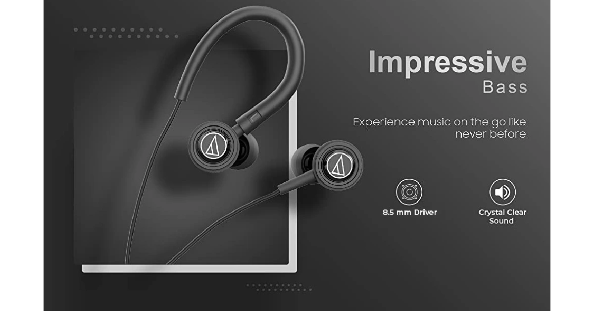 Audio Technica Sonic Sport. best entry-level wired earphones under Rs 1,000