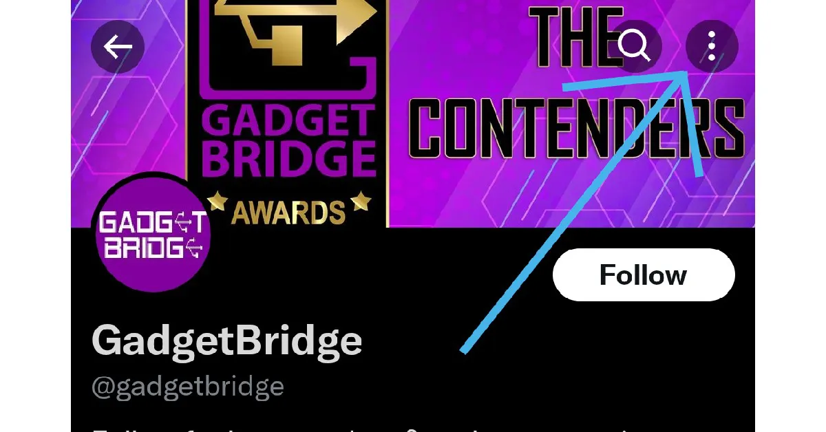 Step 2: Tap on the ellipses (three dots) at the top right corner of the screen.