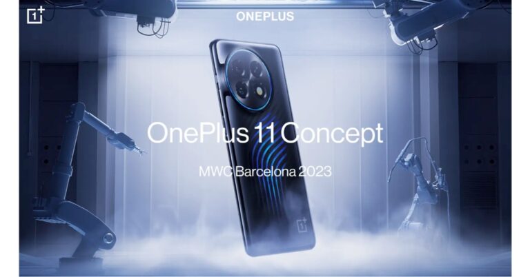 OnePlus 11 Concept phone presented at MWC 2023, to come with Active CryoFlux
